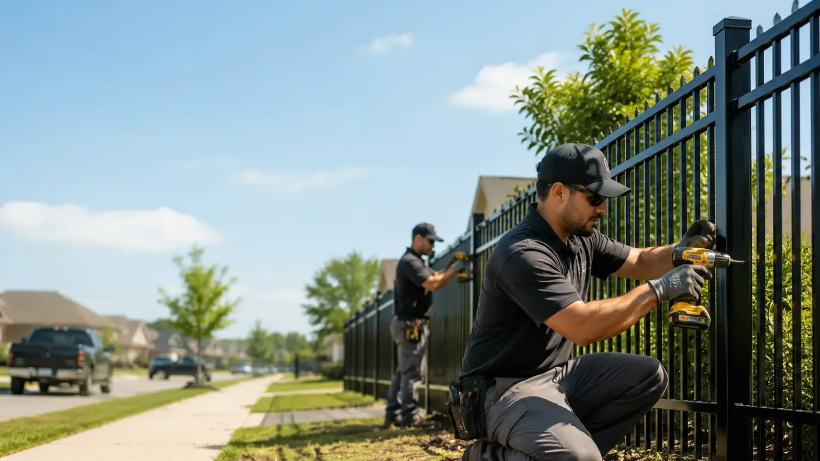 Metal Fence Installation in Mclean, NY